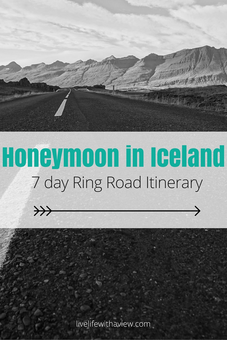 Thinking about a honeymoon in Iceland? It's the perfect destination for a romantic and adventurous trip combined! Here is our 7 day itinerary around Iceland's famous Ring Road | Life With a VIew