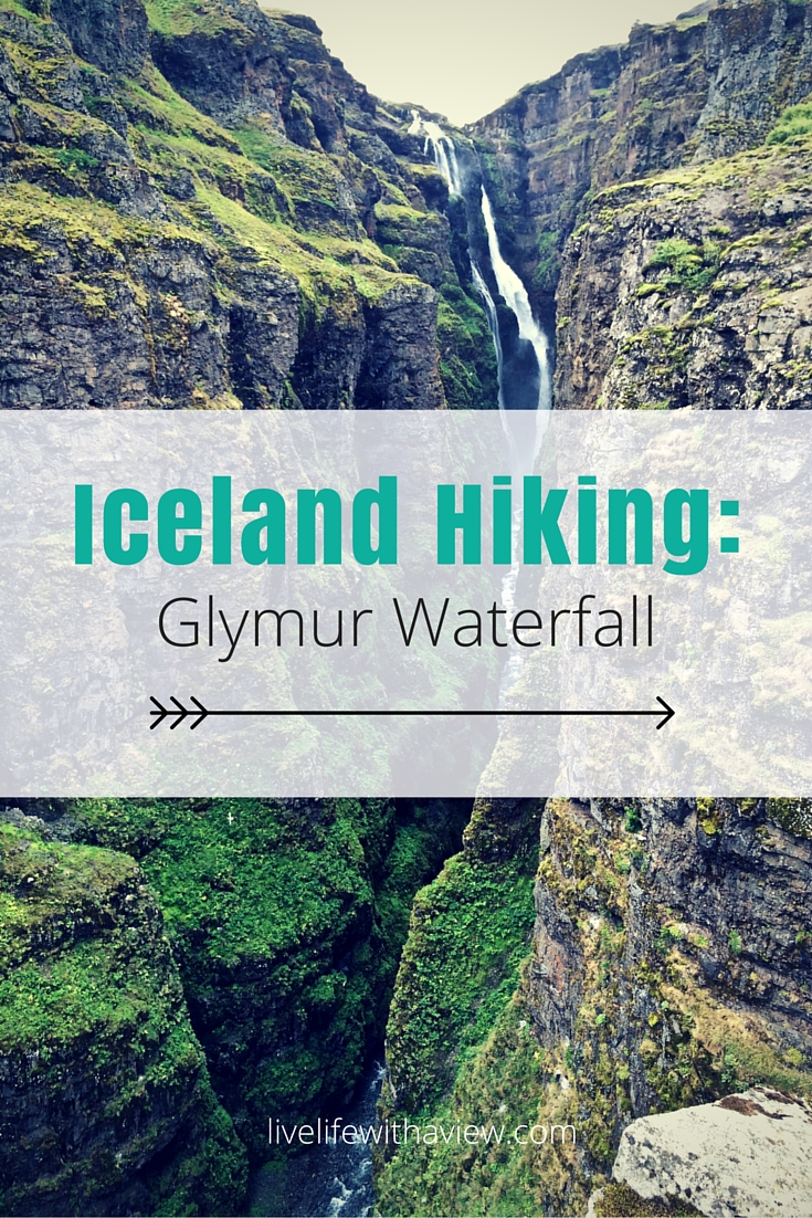 Iceland Hiking - Glymur Waterfall