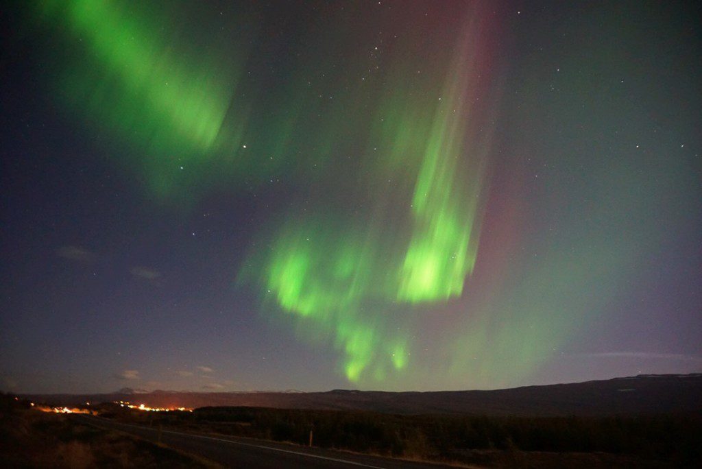 Picture of the View of Northern Lights in Iceland | How to See the Northern Lights in Iaceland | Iceland with a View 