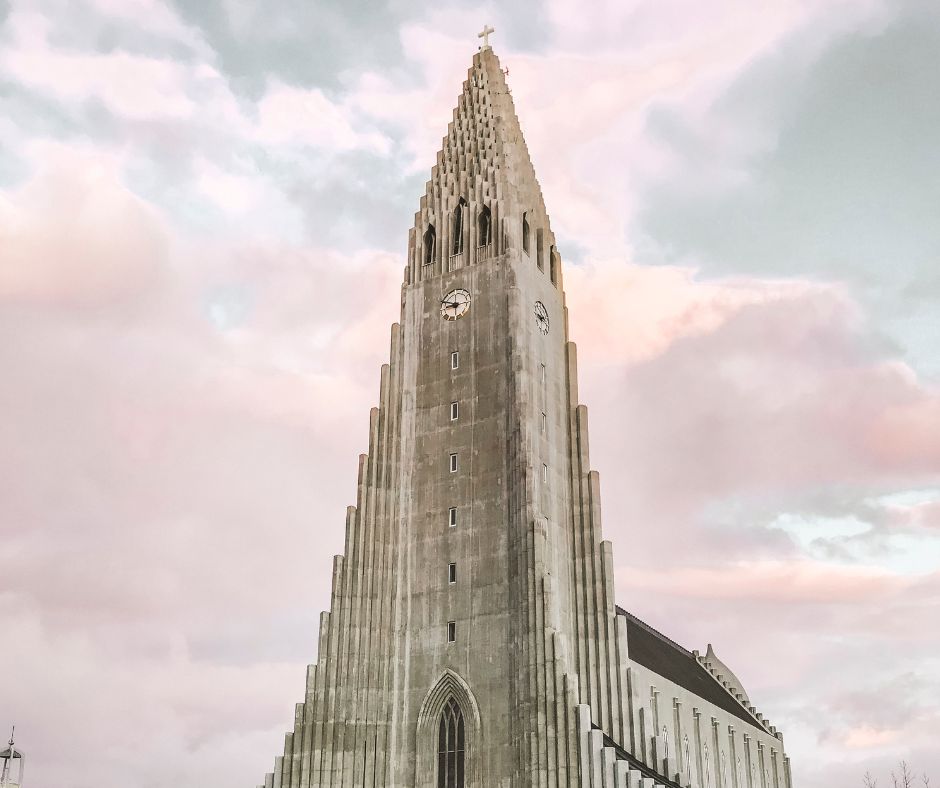 Picture of the Hallgrímskirkja Church in Reykjavík, A Free Thing To Do in Reykjavík | Iceland with a View 