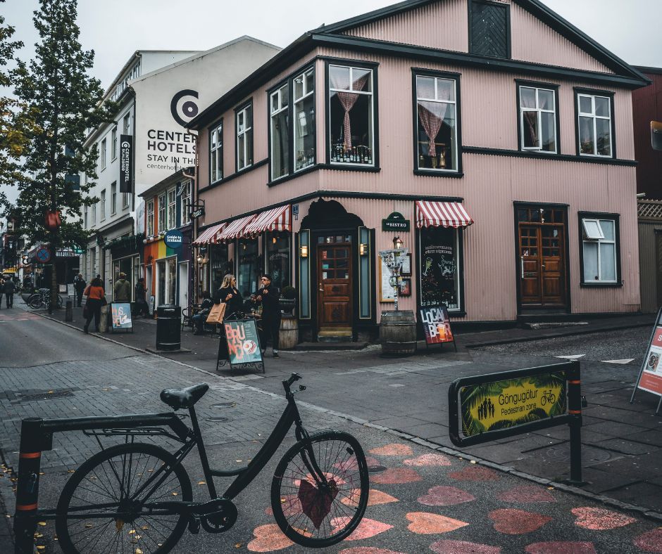 Picture of Laugavegur Street Where You Can Window Shop As Part of the Free Things To Do In Reykjavík | Iceland with a View 