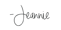 Picture of Jeannie's Signature 