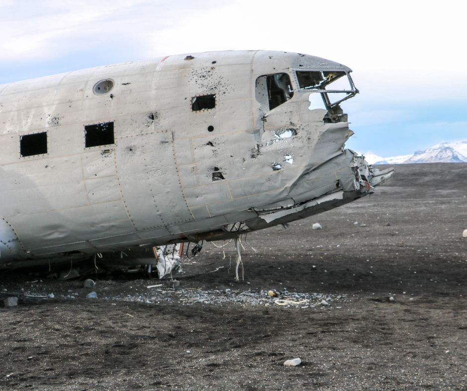 Up Close View of the US Navy Plane that Crash in Iceland | Iceland with a View