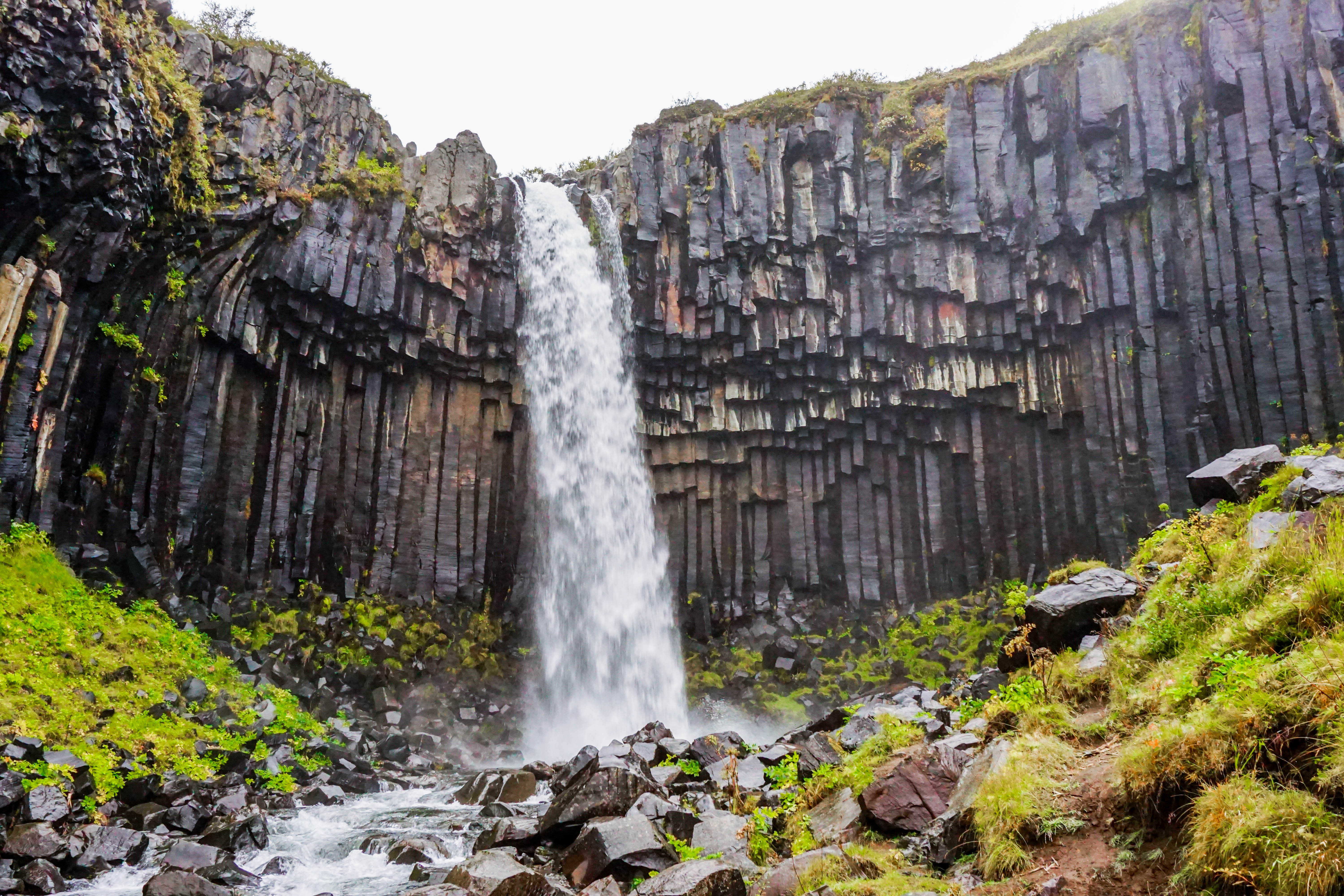 South Iceland must visit places - Skaftafell National park and Svartifoss waterfall // Iceland trip planning made easy with TripCreator.com | Life With a Viwe