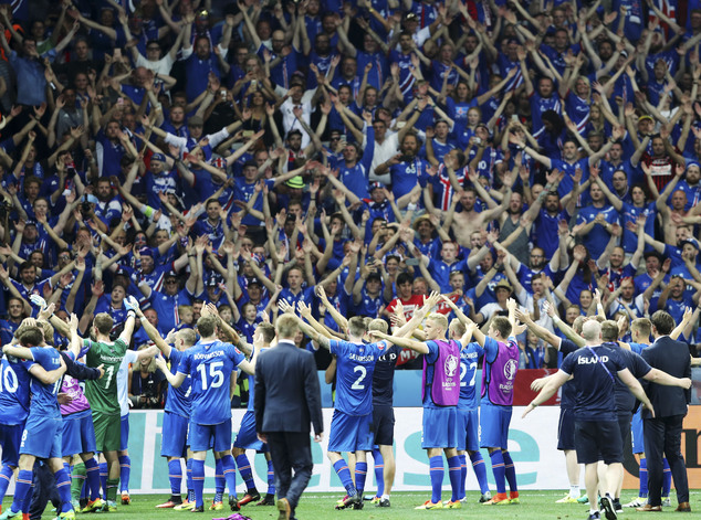 Soccer Euro 2016 England Iceland