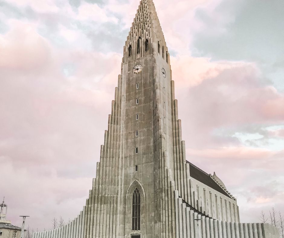 Picture of the Unique hallgrimskirkja in Reykjavík | Iceland with a View