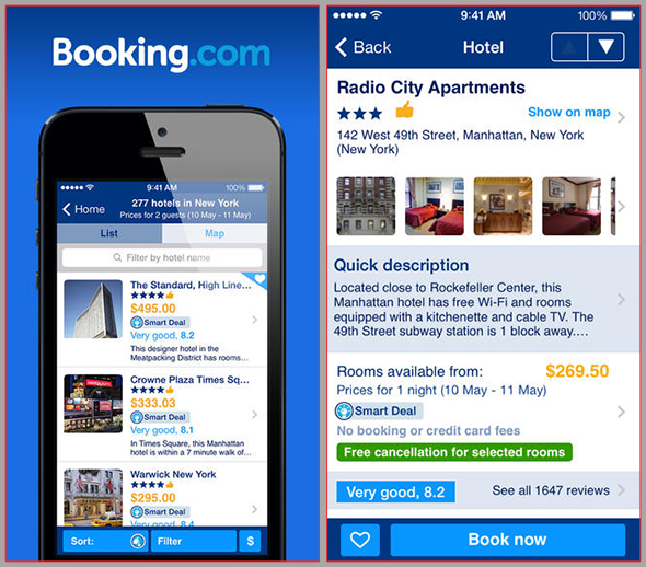 Booking.com - BEST travel apps