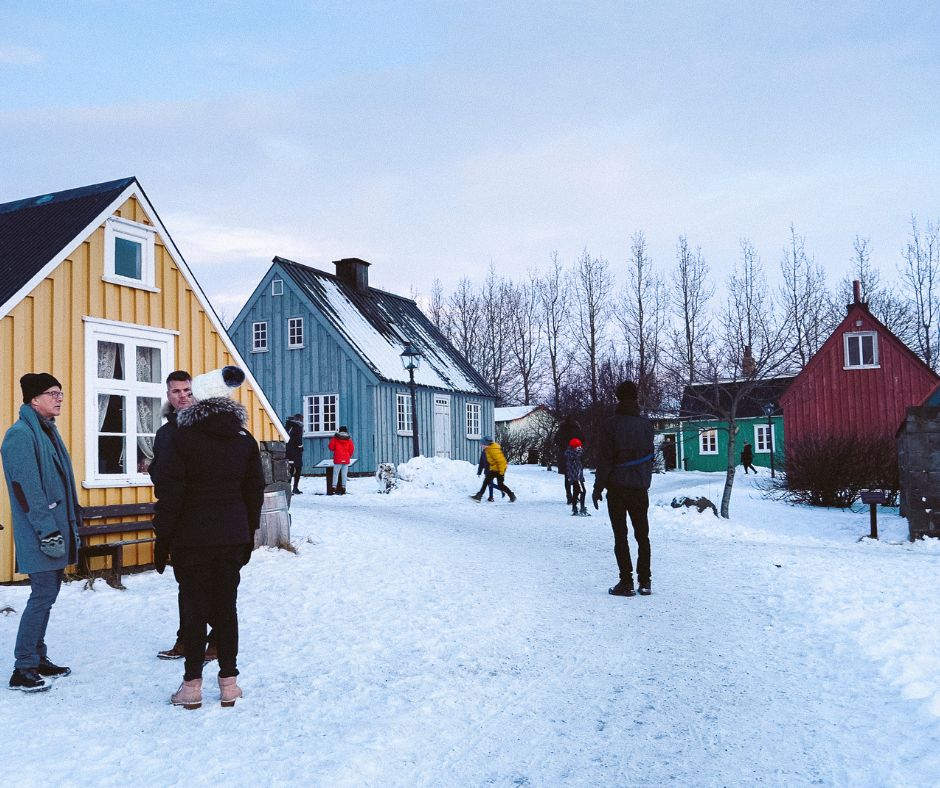 Picture of Árbæer Open Air Museum, the Small Turf Village, Perfect Activity for Kids in Iceland | Iceland with a View