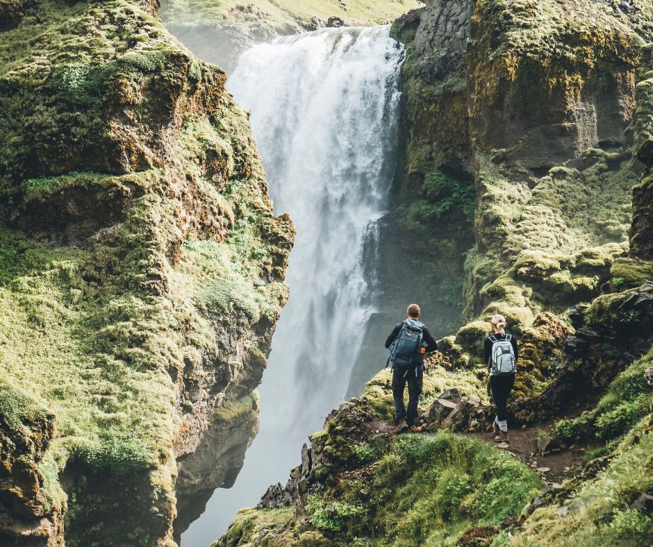 Picture of Fimmvörðuháls Hike Waterfall | Iceland with a View