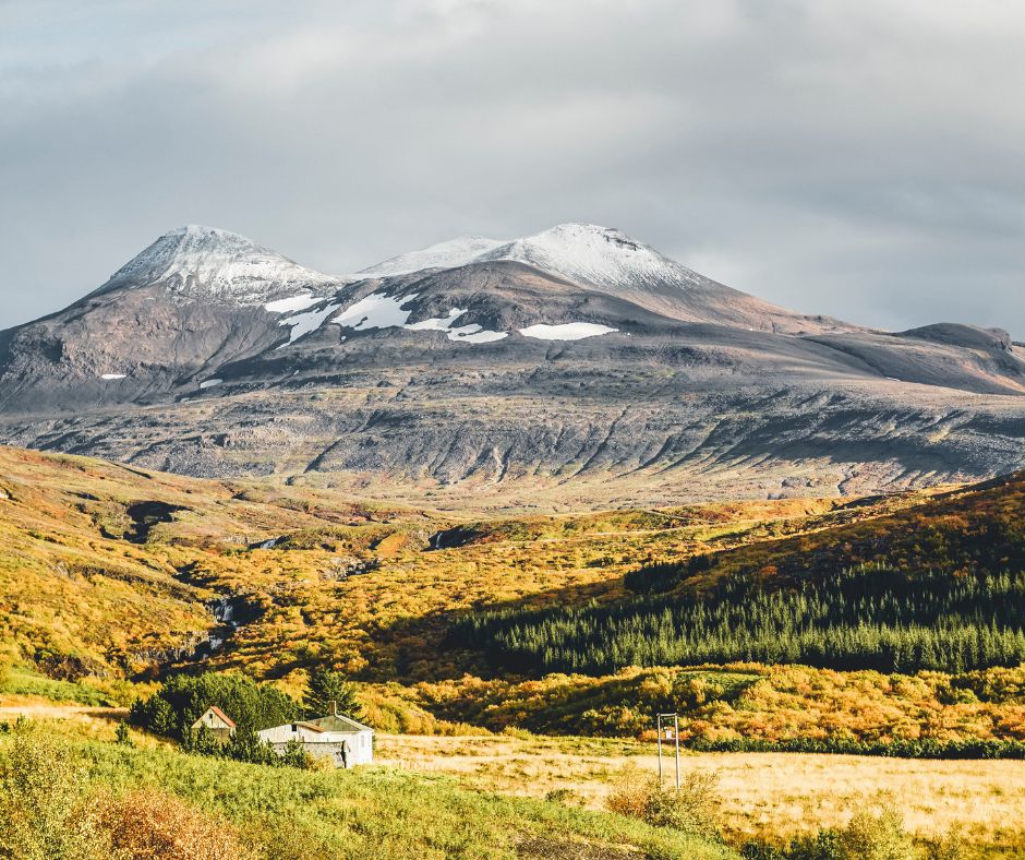 Landscape View of What You See When Hiking To The Glymur Waterfall in Autumn | Iceland with a View