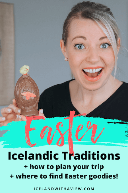 Pinterest Pin Image of Easter in Iceland Blog Post | Iceland with a View 