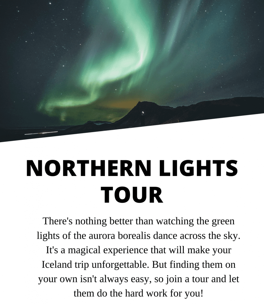 northern lights tour iceland