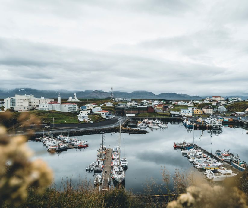 Landscape View of Stykkishólmur in Iceland | Iceland with a View 