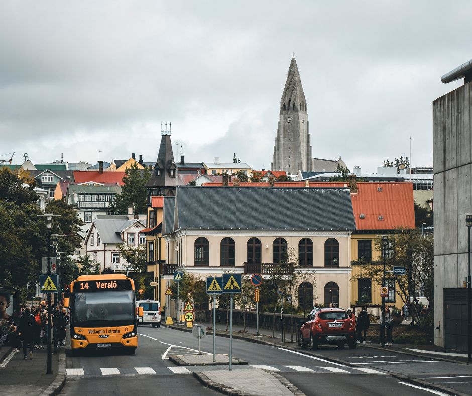 Landscape View of the City of Reykjavik | Iceland with a View