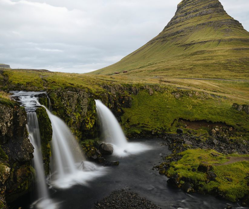 Landscape View of Kirkjufell in Iceland in June | Iceland with a View 