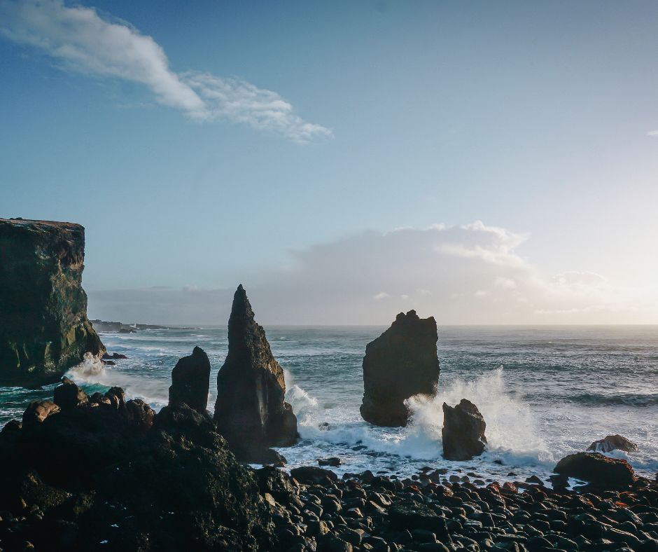 Landscape VIew of Reykjanestá, Located in the Reykjanes Peninsula in Iceland | Iceland with a View