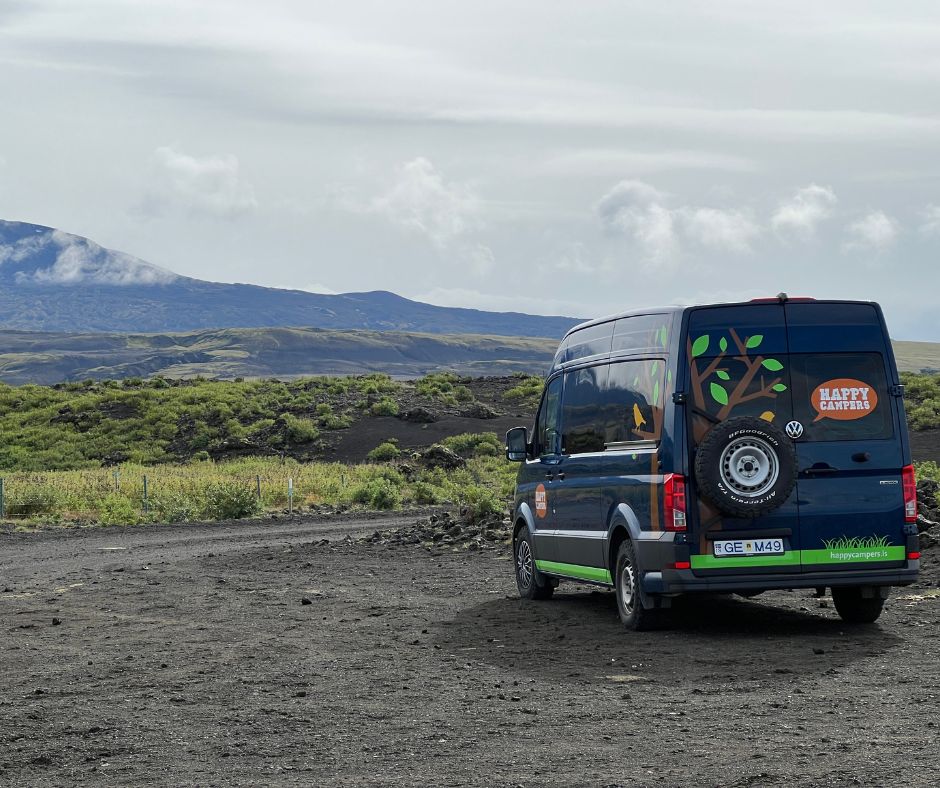 Picture of the Campvan from Happy Campers, an Accommodation option in the Reykjanes Peninsula | Iceland with a View