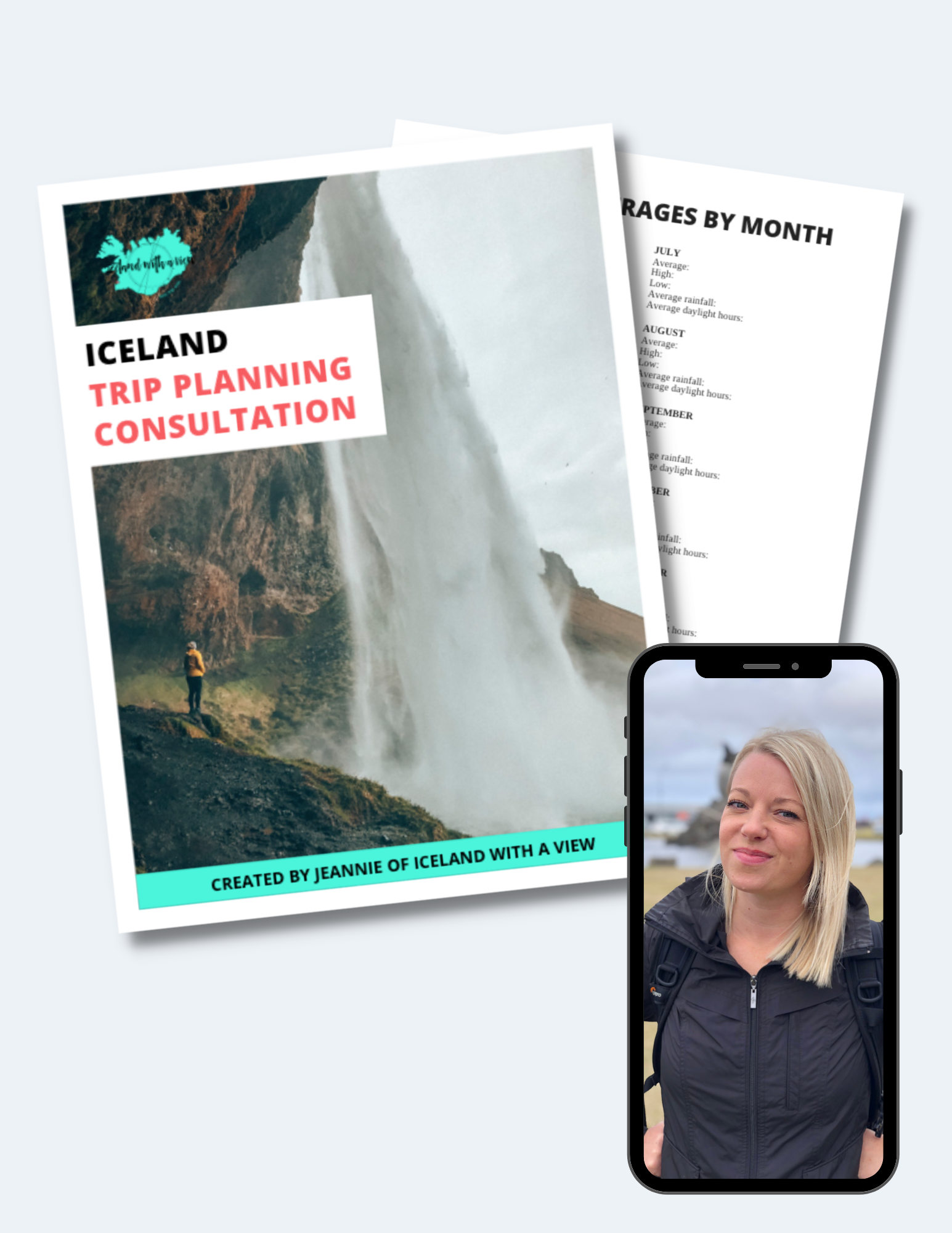 Iceland trip planning consultation; one on one planning consultation; planning services