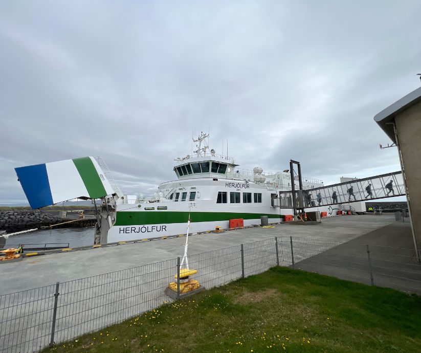 Picture of Iceland's Ferry, One of the Many Transportations in Iceland | Iceland with a View 