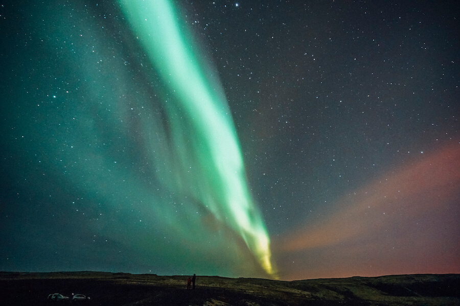 Picture of the View of Northern Lights in Iceland | How to See the Northern Lights in Iceland | Iceland with a View 