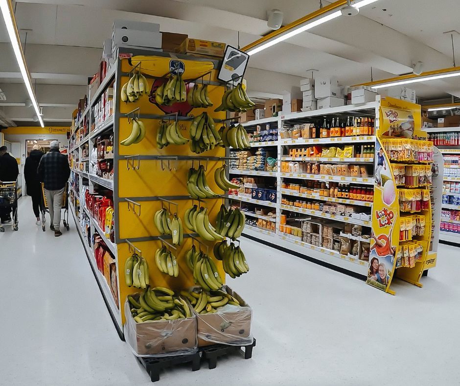 Picture of aisle of an Icelandic Grocery Stores | Iceland Grocery Stores | Iceland with a View 