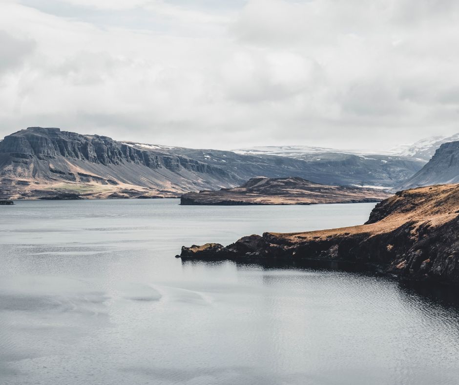 Landscape View of the Hvalfjord in Iceland, Iceland with a View