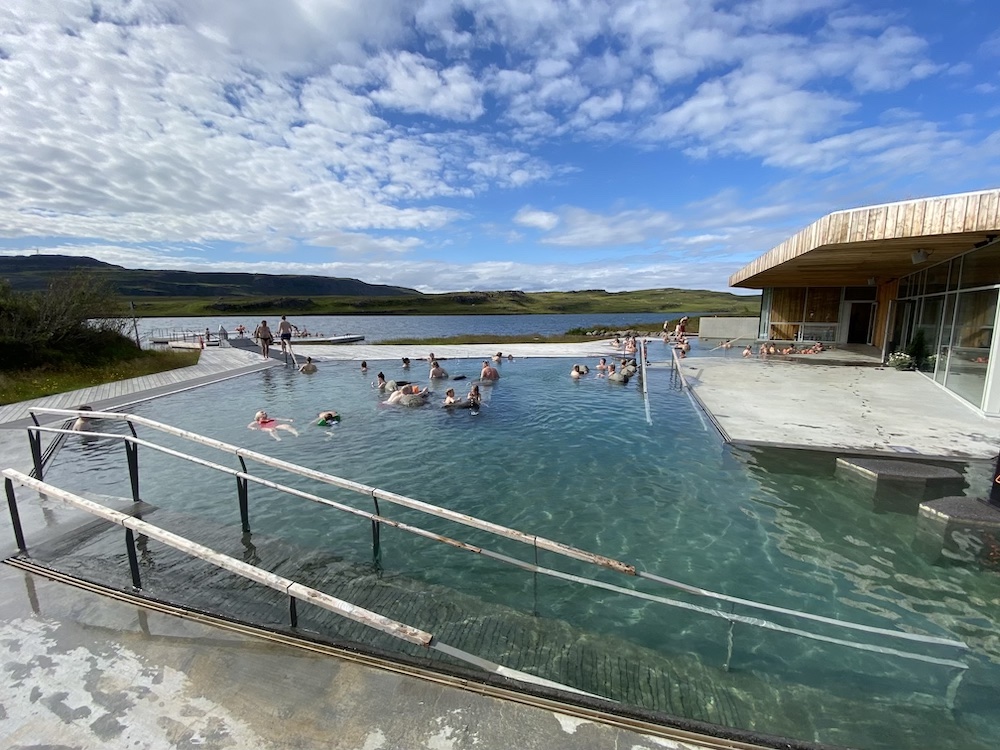 Picture of Vök Baths, a Blue Lagoon Alternative | Iceland with a View 