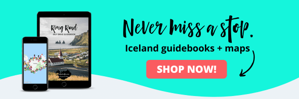 Iceland Guidebooks and Maps Banner With Link To The Shop | Iceland Glymur Waterfalls 