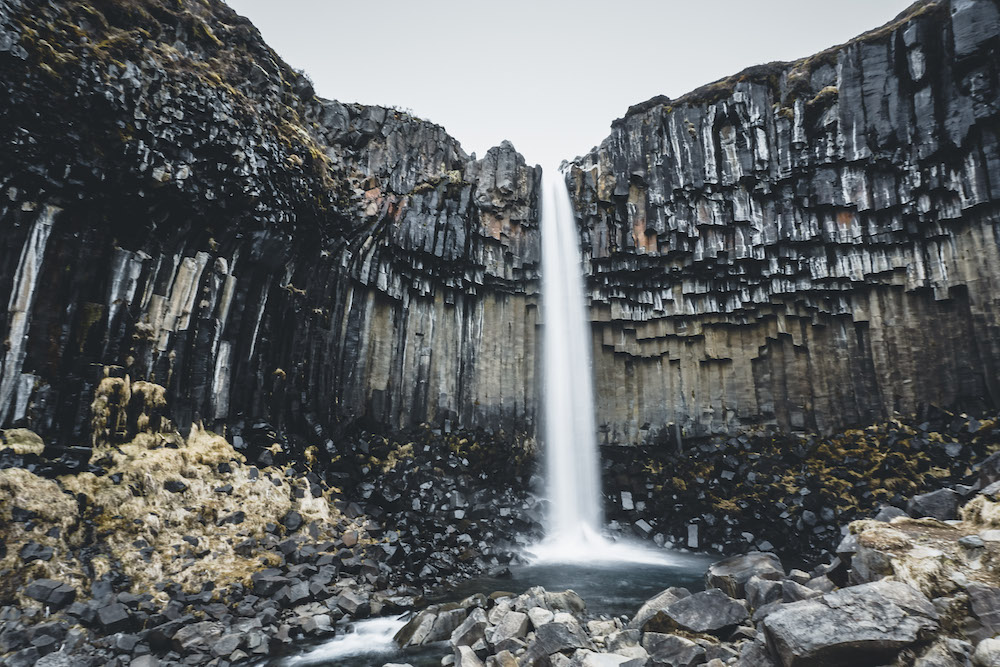 Picture of Svartifoss Waterfall in Iceland | Iceland with a View 