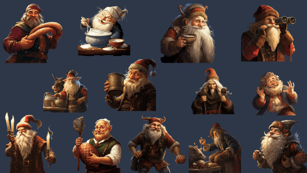 The Yule Lads of Iceland & Grýla: 13 Quirky Christmas Trolls And A Witch