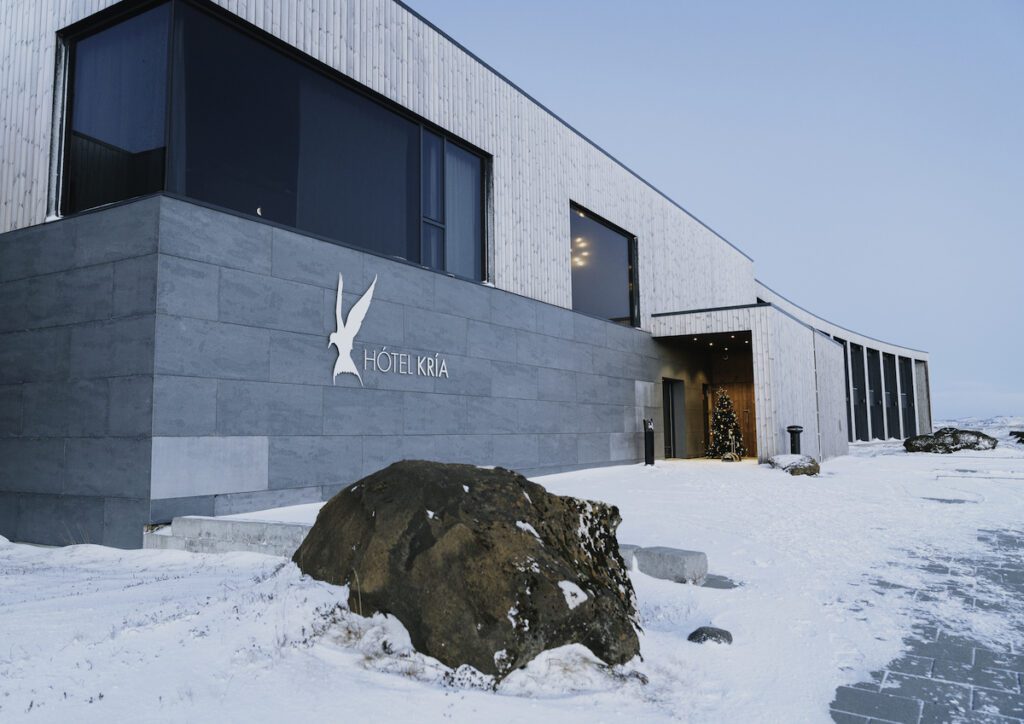 Picture of Main Entrance of Hotel Kría in Vík, Iceland | Iceland with a View 