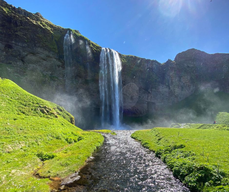 Iceland in Summer with Green Landscapes and Gushing Waterfalls | Iceland with a View 