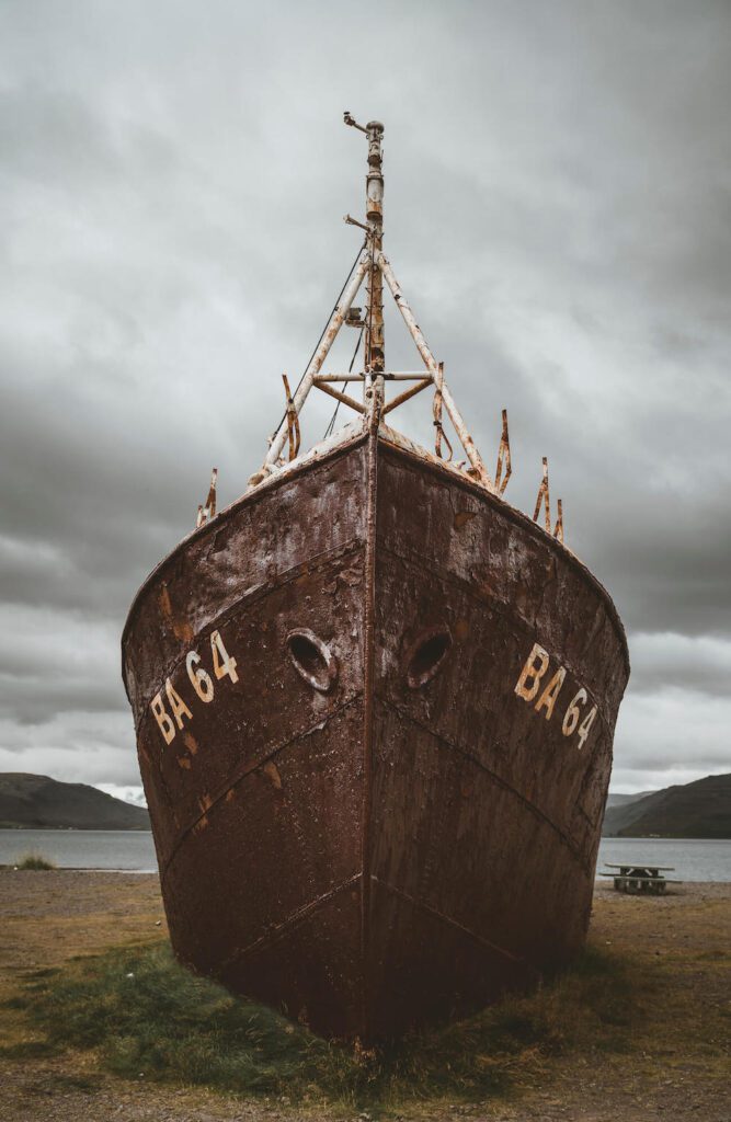 Picture of the Gardur Shipwreck in Iceland | Iceland Travel Guide | Iceland with a View