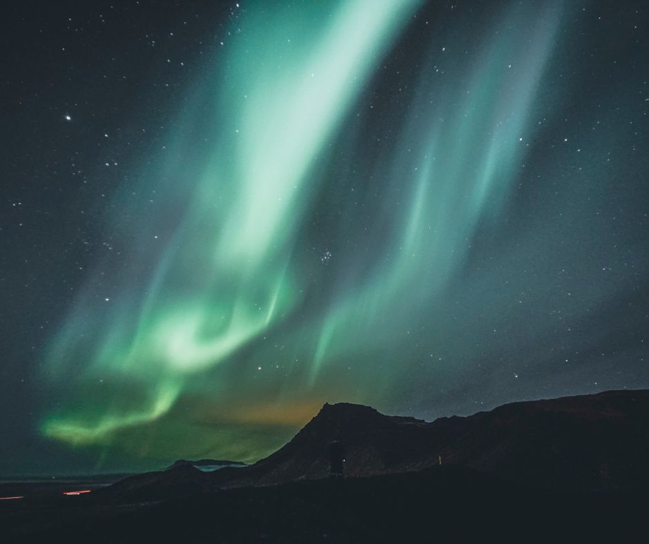 Picture of the Northern Lights in Iceland | Iceland with a View 