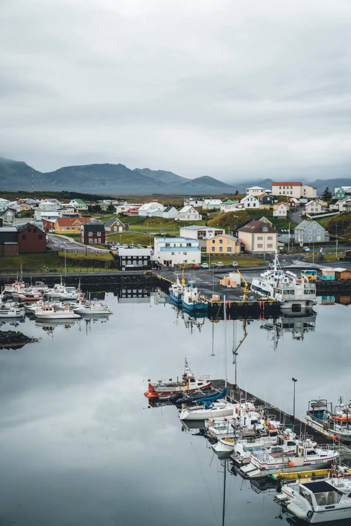 Landscape View of the Beautiful coast in Stykkisholmur | Iceland Travel Guide PDF | Iceland with a View
