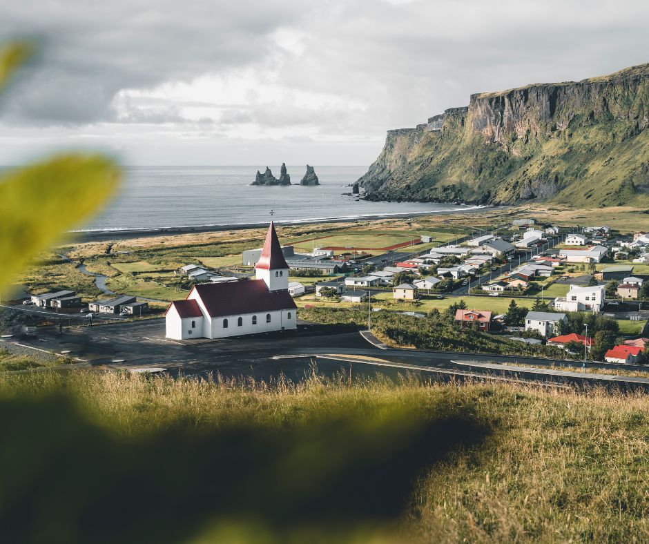 Picture of the Famous Church of Vík in Iceland | Iceland with a View 