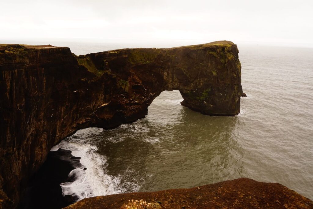 Dyrhólaey Arch that we visited on Day 3 of our Ring Road Itinerary 
