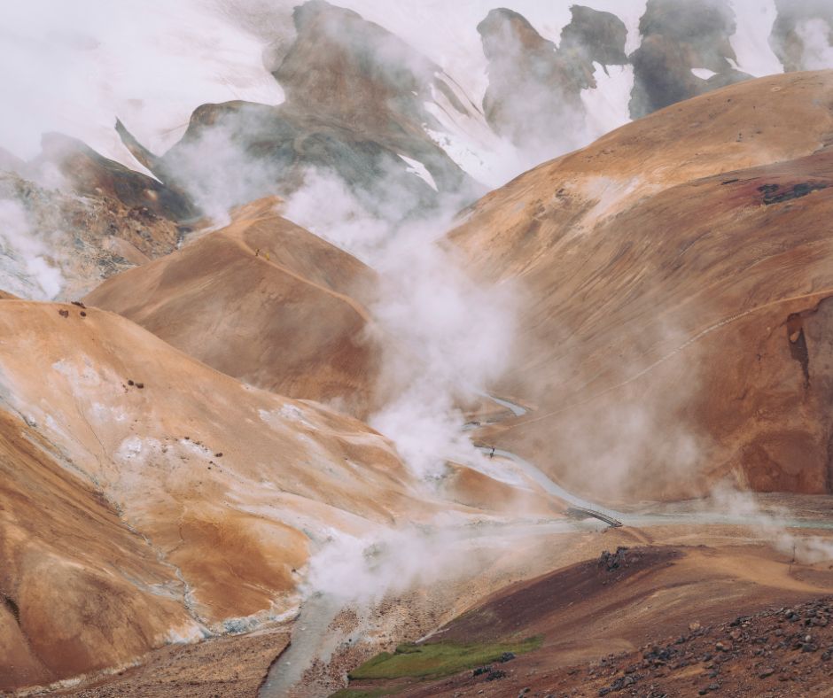 Kerlingarfjöll Mountain Steam in the Highlands in Iceland | Iceland with a View 