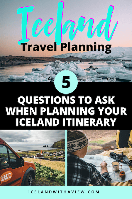 Pinterest Pin Image for Iceland Itinerary Blog Post | Iceland with a View