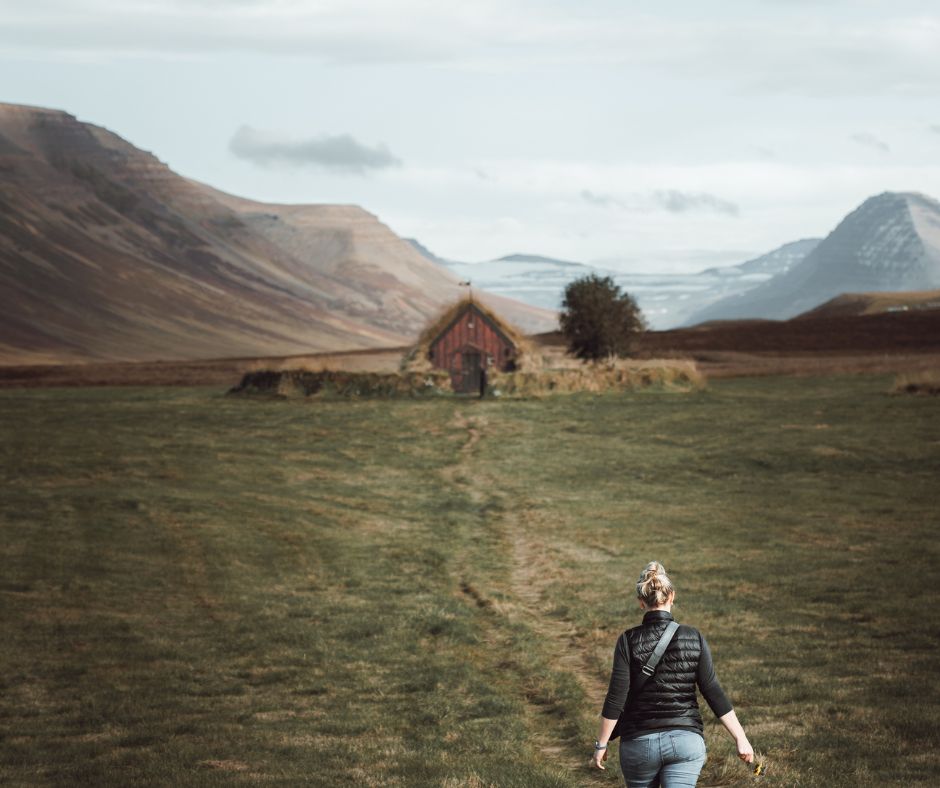 Picture of the Oldest Turf in Iceland, Grafarkirkja | Iceland with a View