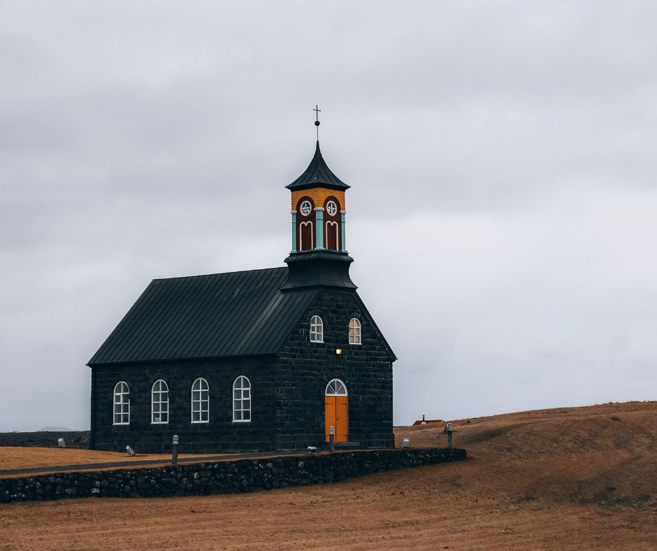 Picture of the Heimaey Church, One of the Churches in Iceland | Iceland with a View