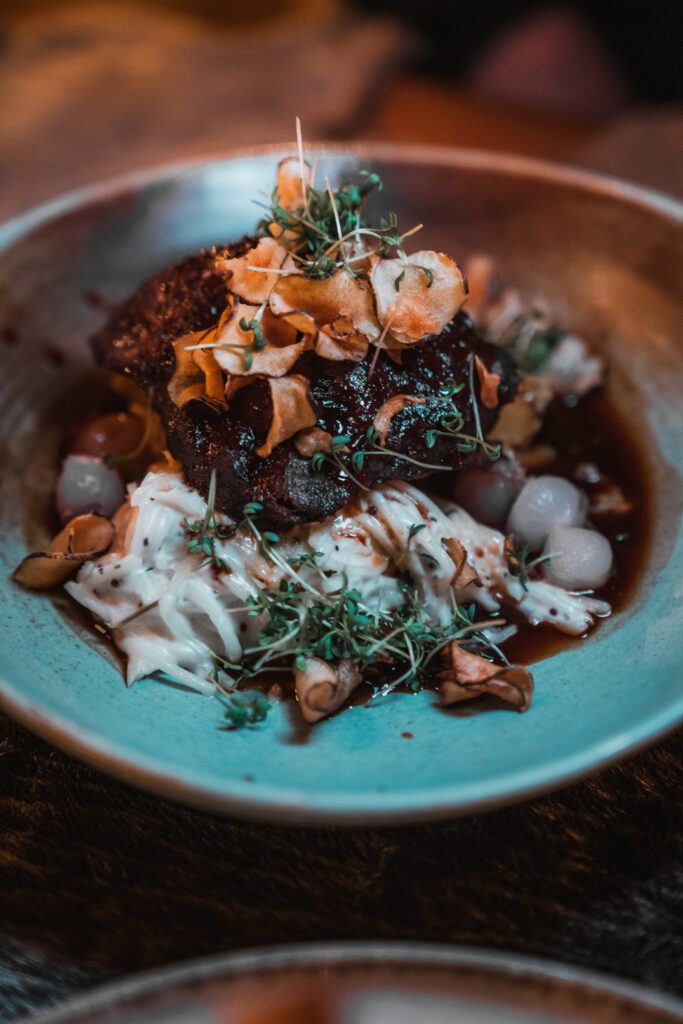Picture of a Dish from the Ingólfsskáli Viking Restaurant | Iceland with a View