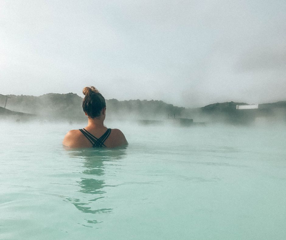 Picture of Jen in Blue Lagoon Iceland | Iceland with a View