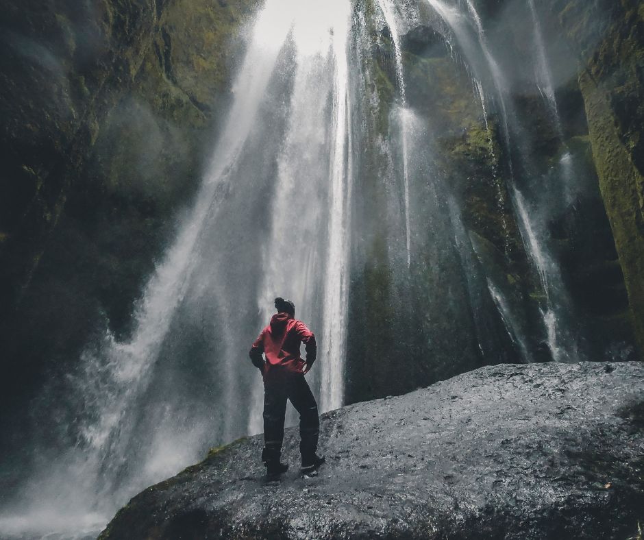 Picture of Jeannie in the Gljúfrabúi Hike | Iceland with a View