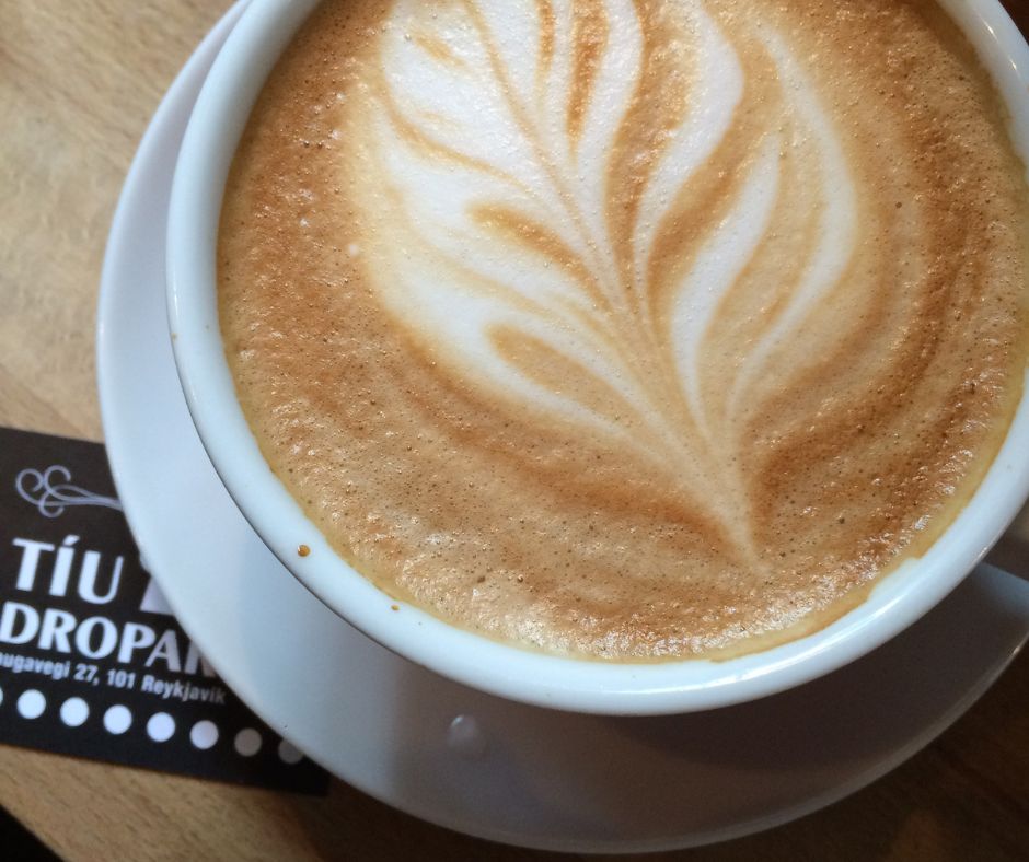 Close Up View of a Cup of Coffee | Iceland with a View