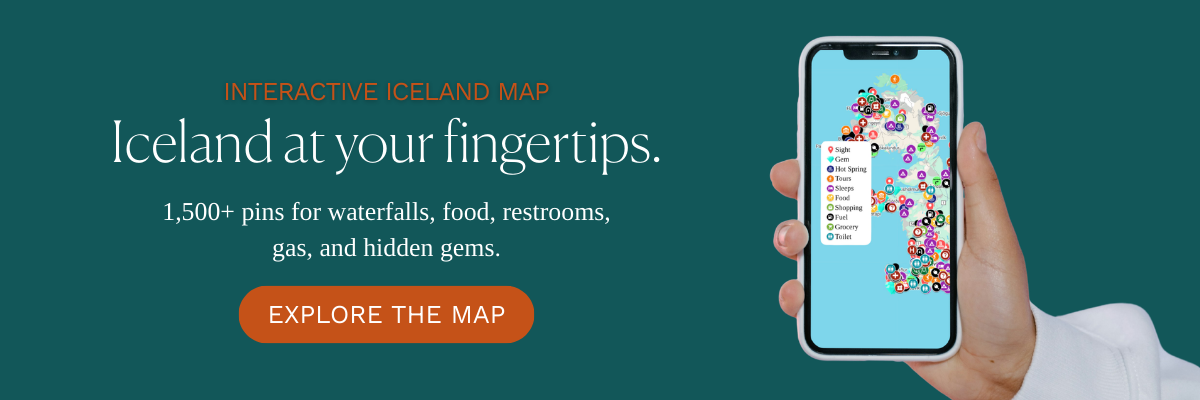 Banner Shop for Iceland travel Map | Iceland with a View
