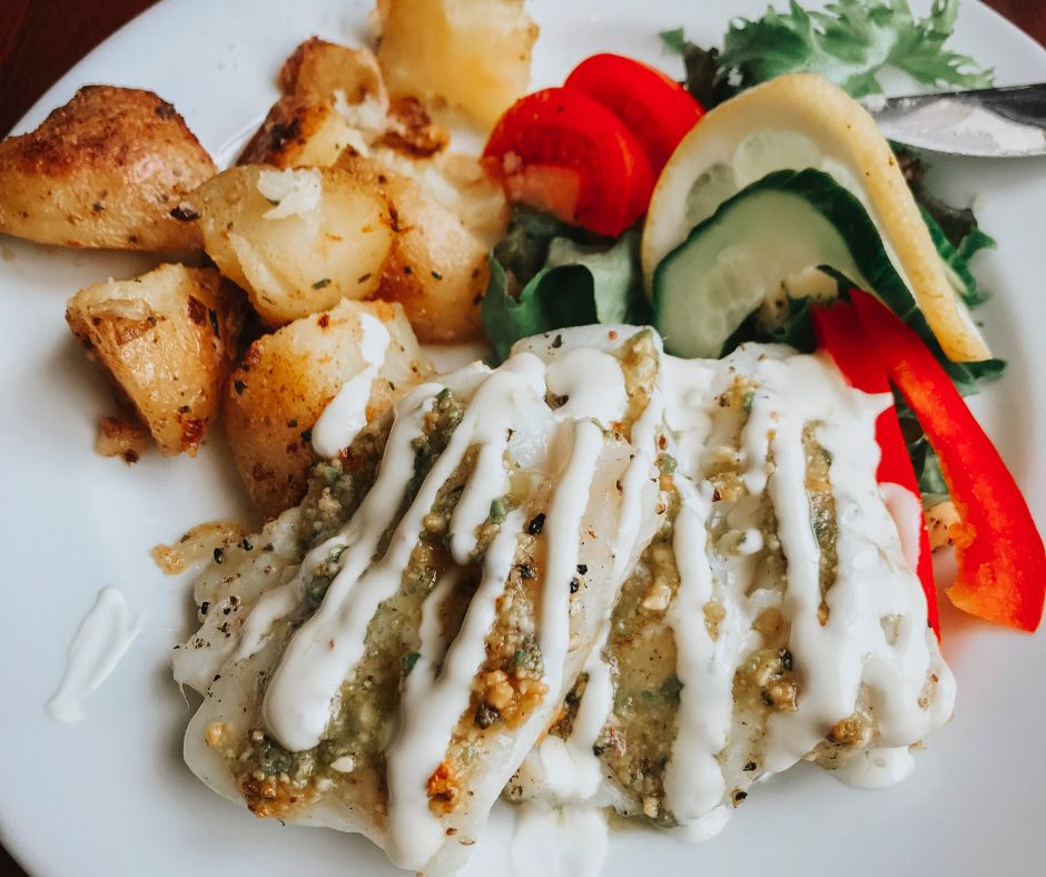 Picture of a Fish Dinner Plate, Part of Icelandic People and Culture | Iceland with a View